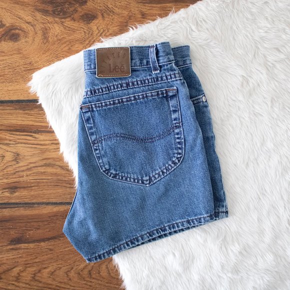 Vintage Pants - ⋆ lee high rise denim short